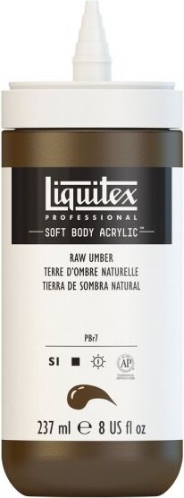 Liquitex - Soft Body Akrylmaling - Raw Umber 237 Ml