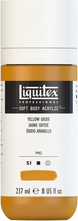 Liquitex - Soft Body Akrylmaling - Yellow Oxide 237 Ml