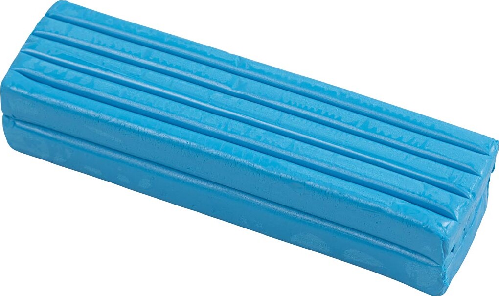 Soft Clay - Modellervoks - Blå - 500 G billede