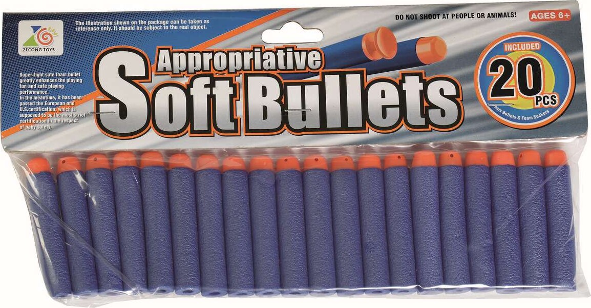 Blaze Storm Soft Ball 20 stk Ammunition - 6+år