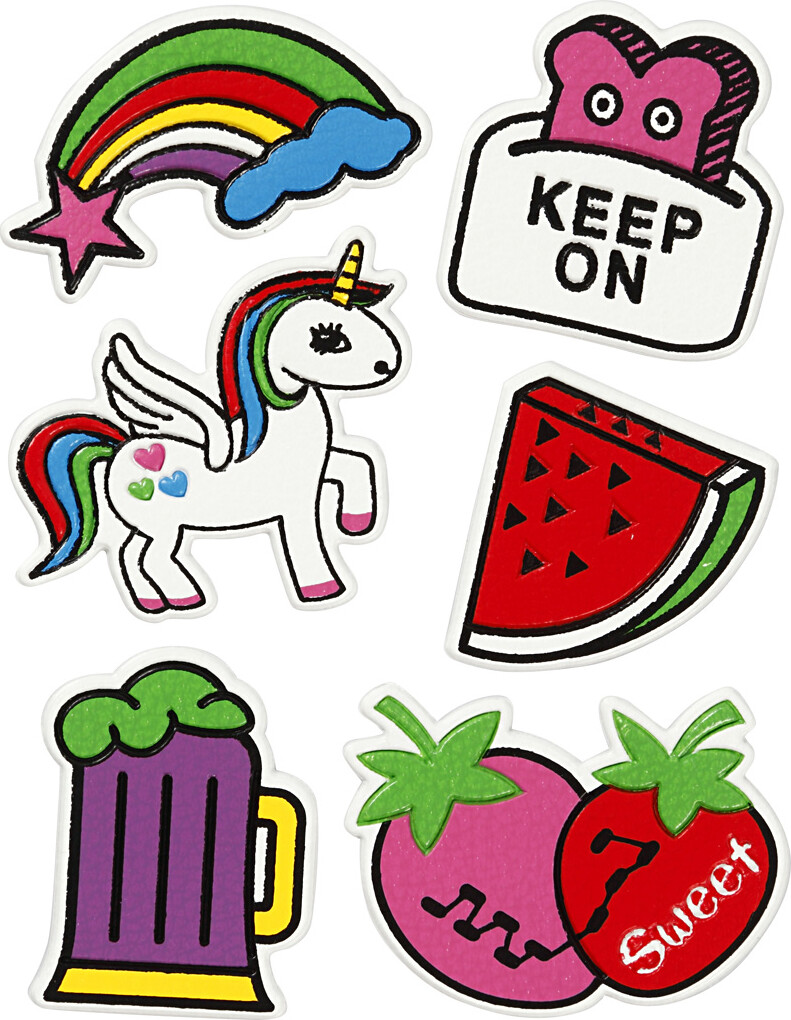 Billede af Klistermærker - Keep On - Soft Stickers