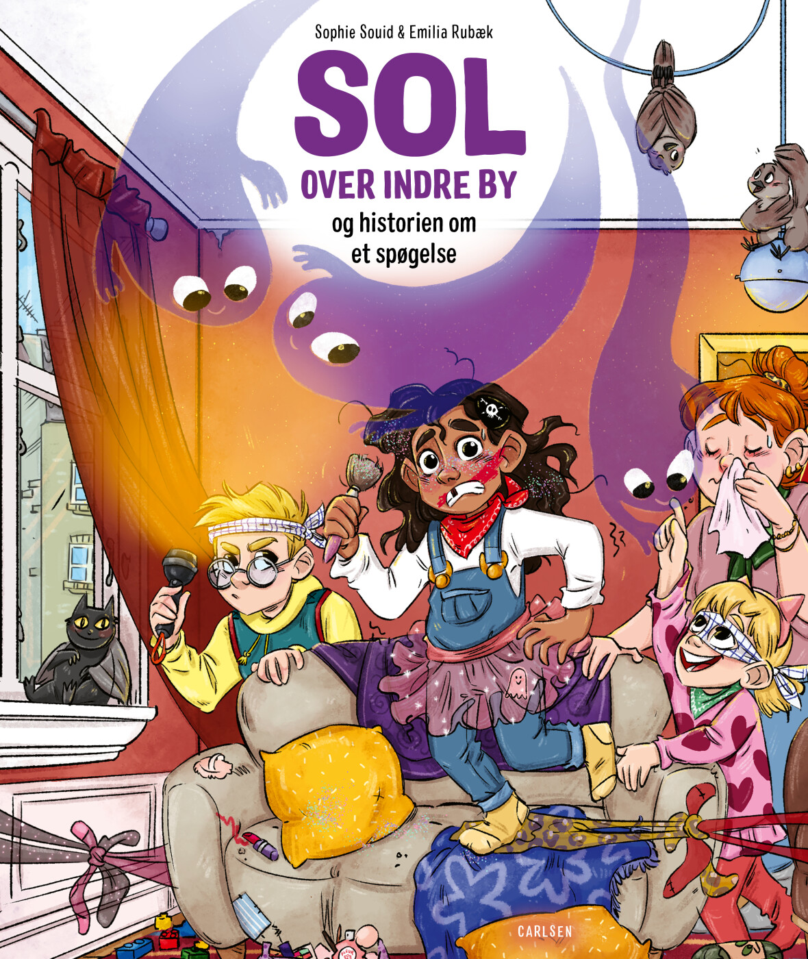 Sol Over Indre By Og Historien Om Et Spøgelse - Sophie Souid - Bog