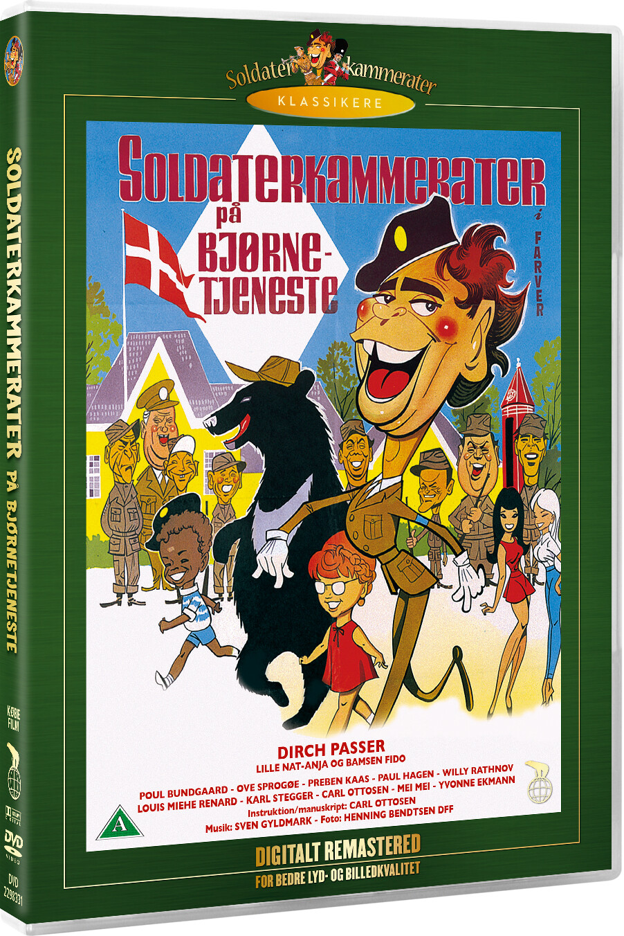 Soldaterkammerater 6 - På Bjørnetjeneste - DVD - Film