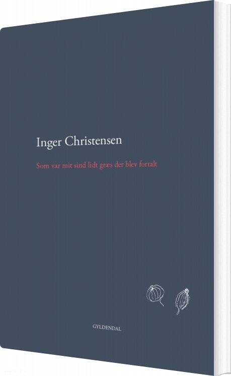 Som Var Mit Sind Lidt Græs Der Blev Fortalt - Inger Christensen - Bog
