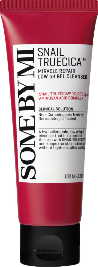 Some By Mi - Snail Truecica Miracle Repair Low Ph Gel Cleanser 100 Ml - Rens