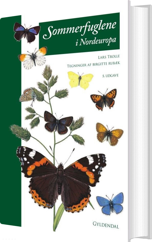 Sommerfuglene I Nordeuropa - Lars Trolle - Bog