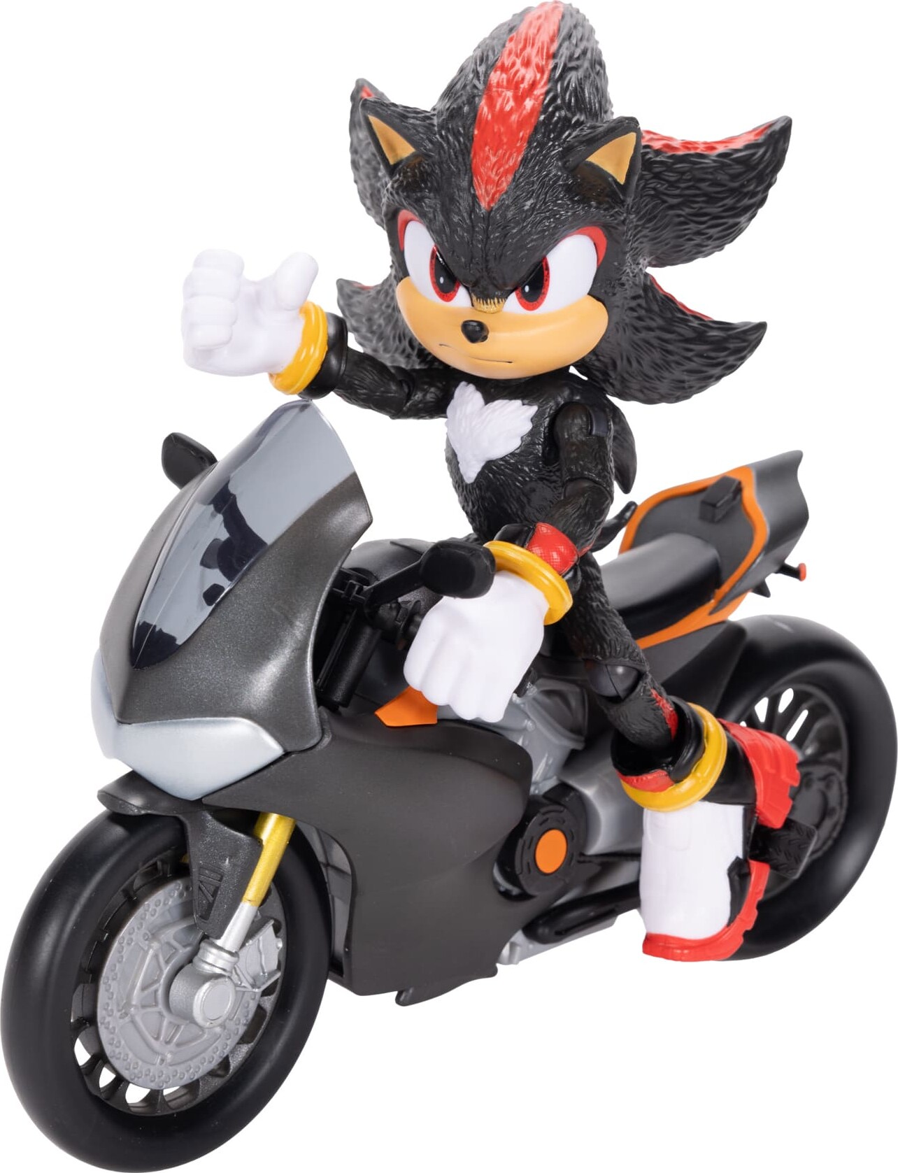 Sonic 3 Movie - 5 Shadow Figure W/ Motorcycle (424064)