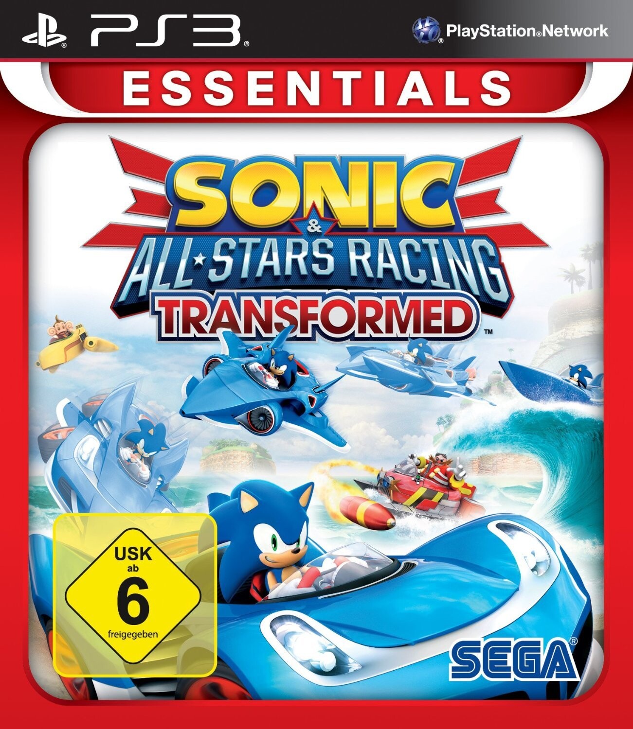 Sonic All-star Racing: Transformed (essentials) - PS3