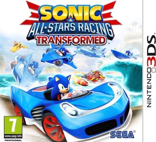 Sonic All-star Racing: Transformed Limited Edition - Nintendo 3DS