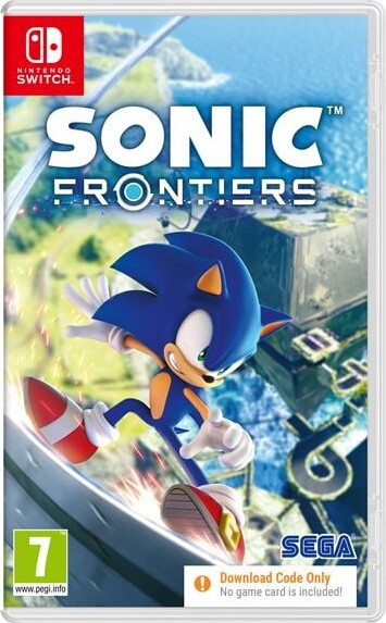 Sonic Frontiers - Kode I Boks  - Nintendo Switch