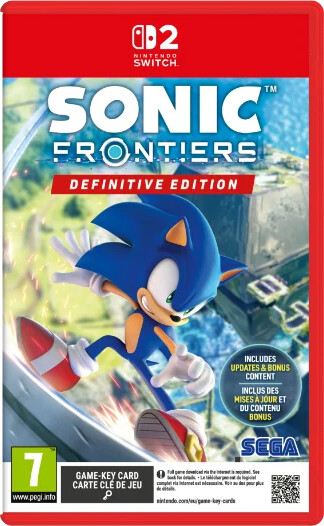 Sonic Frontiers (Definitive Edition) - Nintendo Switch 2 - Platformer