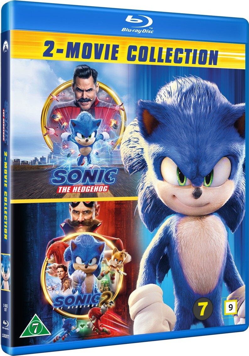 Sonic The Hedgehog 1-2 - Blu-Ray