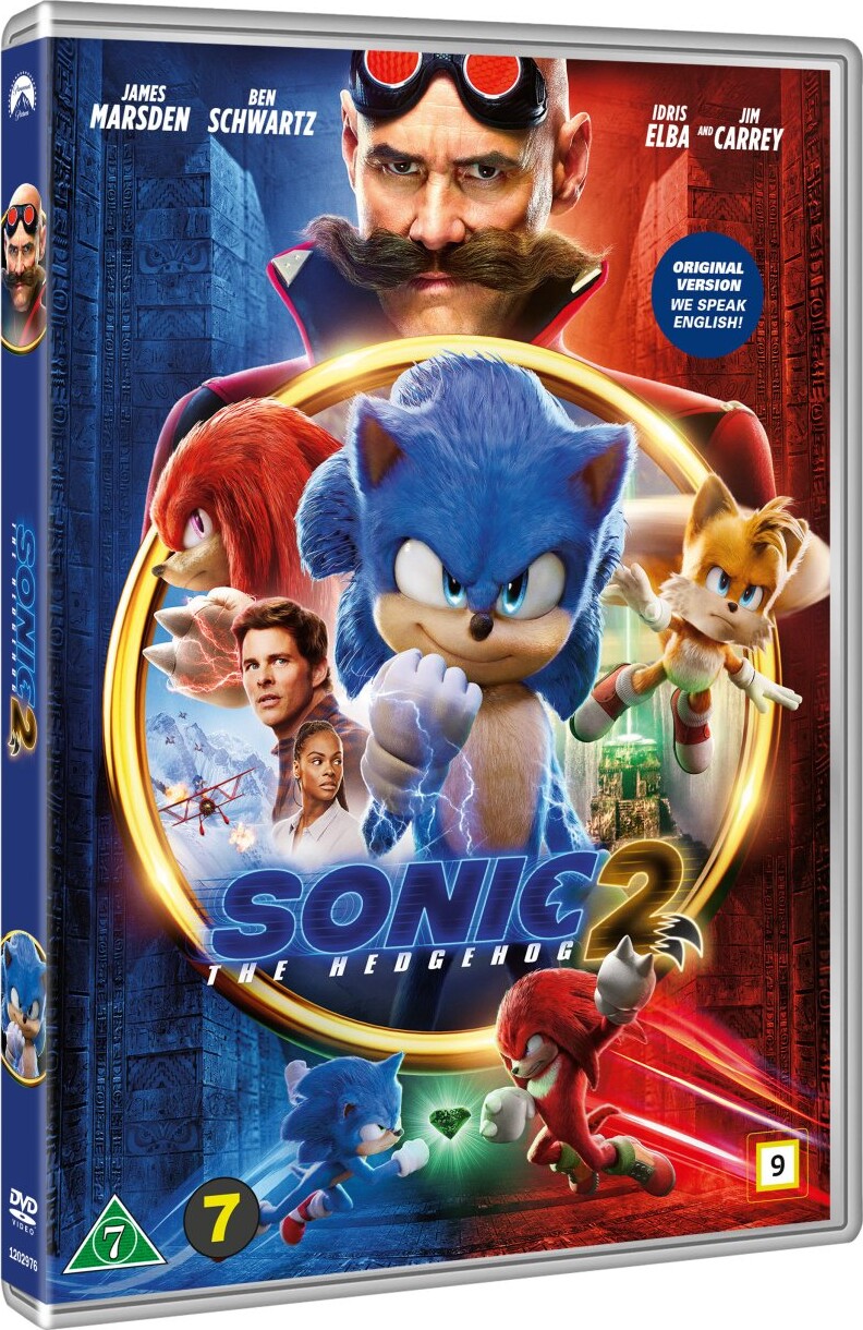 Sonic The Hedgehog 2 - DVD - Film