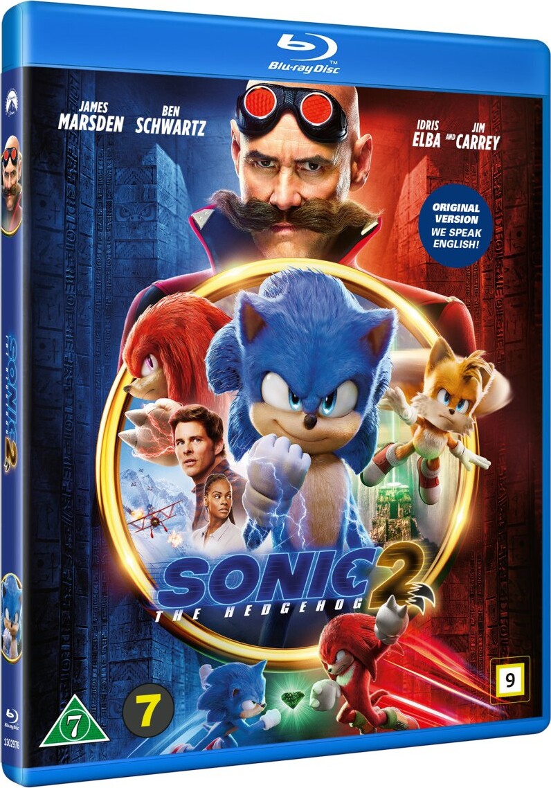 Sonic The Hedgehog 2 - Blu-Ray