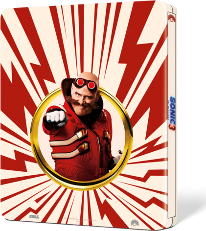 Sonic The Hedgehog 3 - Steelbook - Shadow - 4K Blu-Ray