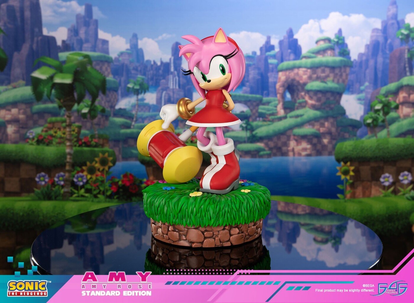 Sonic - Amy Rose Statue - Resin Figur - 35 Cm - First4figures