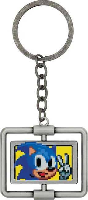 Sonic The Hedgehog - Spinning Keyring - Fanattik
