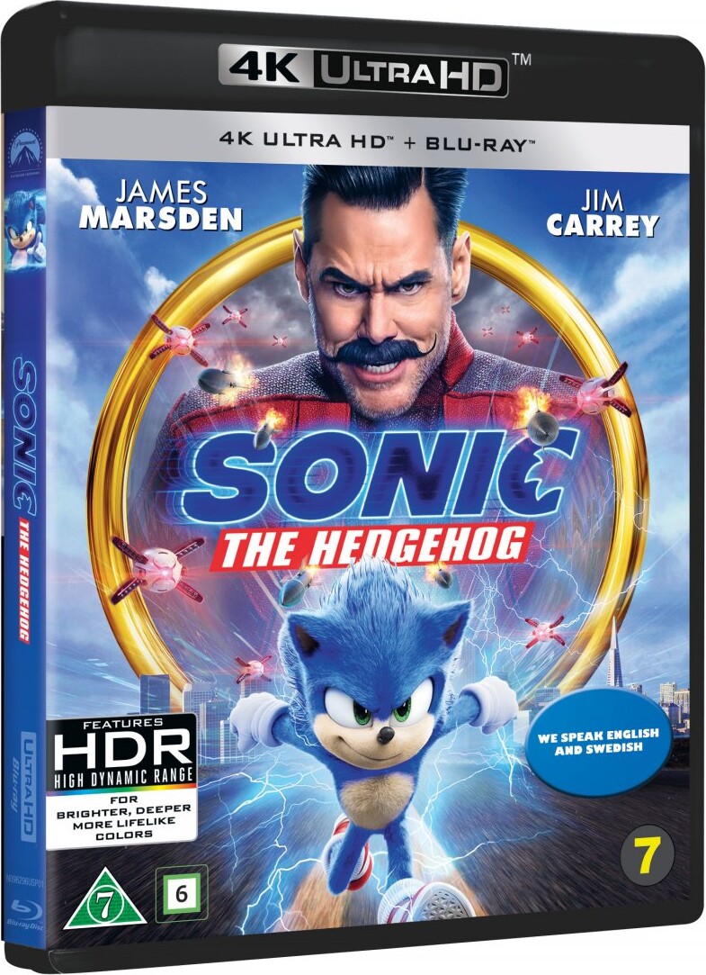 Sonic The Hedgehog - 4K Blu-Ray