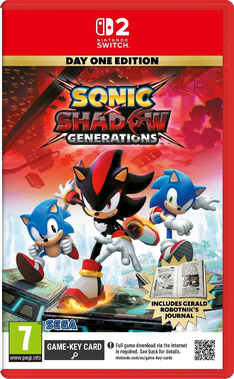 Sonic X Shadow Generations (day 1 Edition) - Nintendo Switch 2