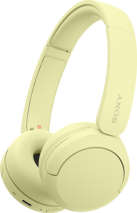 Sony Wh-ch520 - Trådløse On-ear Høretelefoner - Gul