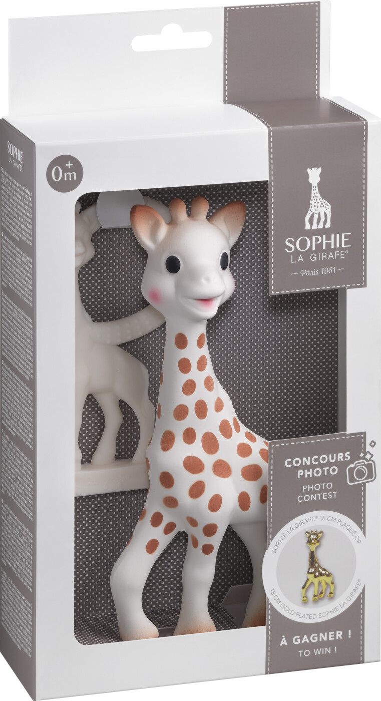 VULLI Sophie la girafe kramtukai, 0 mėn+, 2 vnt., 516510E