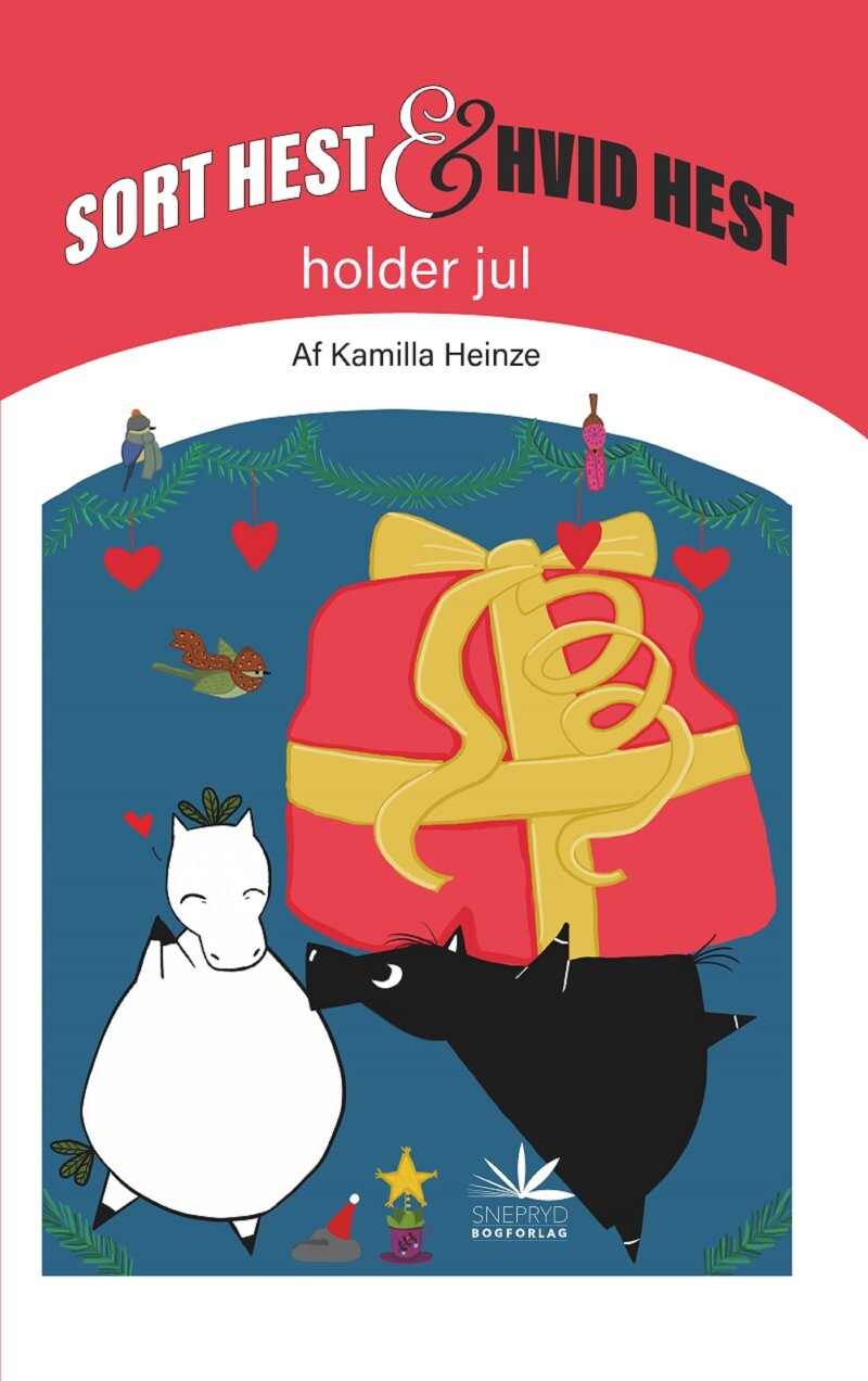 Billede af Sort Hest & Hvid Hest Holder Jul - Kamilla Heinze - Bog