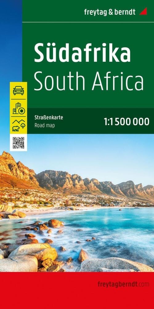 Freytag & Berndt - South Africa Road Map - English book