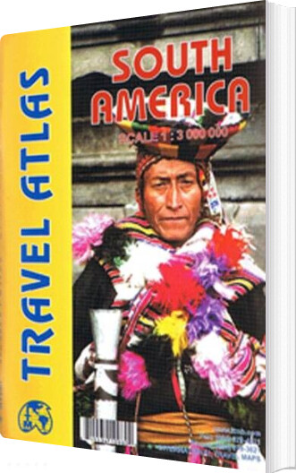South America Travel Atlas - English book