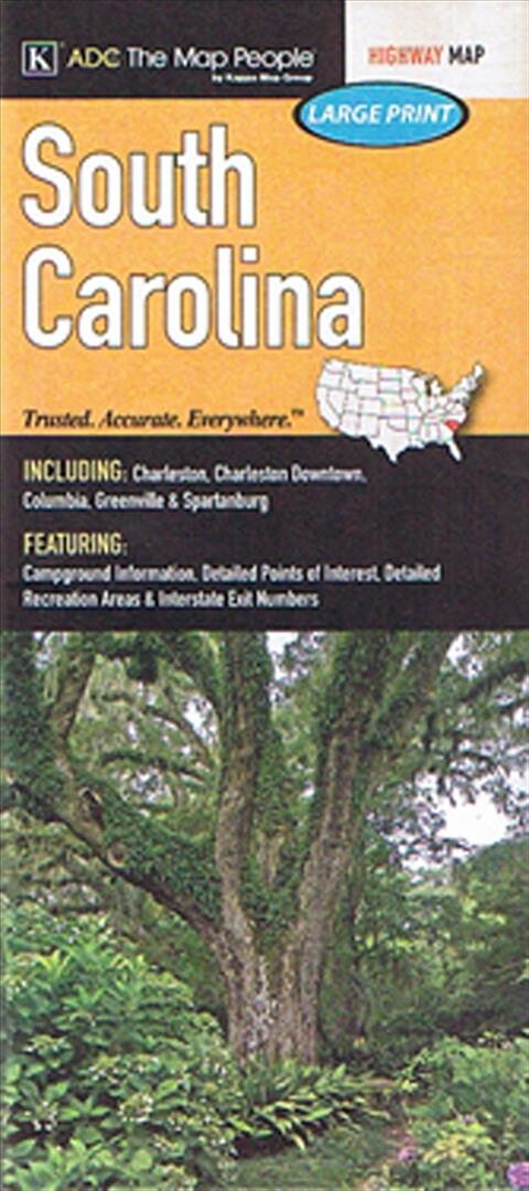 South Carolina - Kappamap - English Book