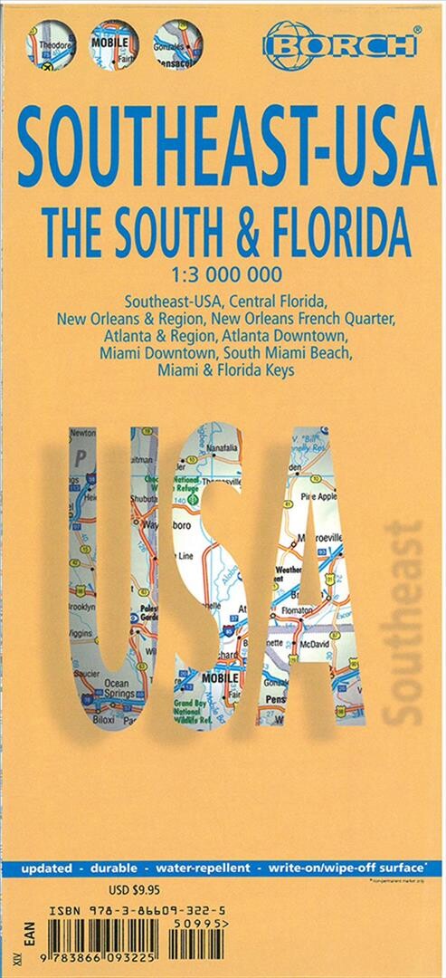 Southeast Usa: The South & Florida - English book