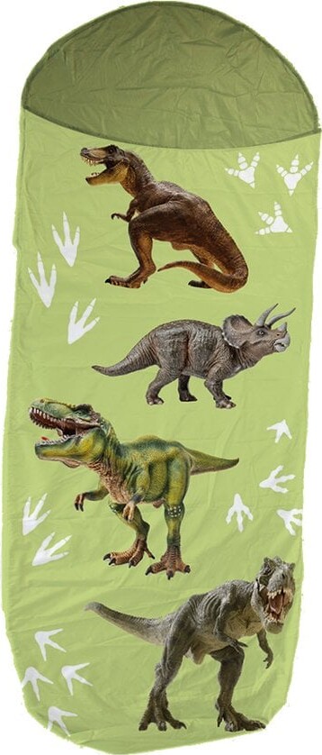 Dinosaur Sovepose Til Børn – 140 X 70 – Grøn