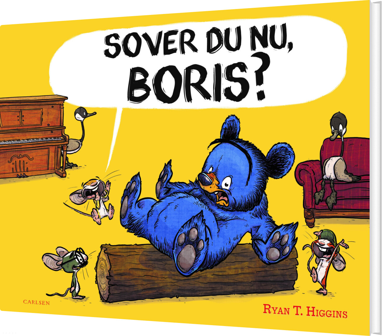 Billede af Sover Du Nu, Boris? - Ryan T. Higgins - Bog