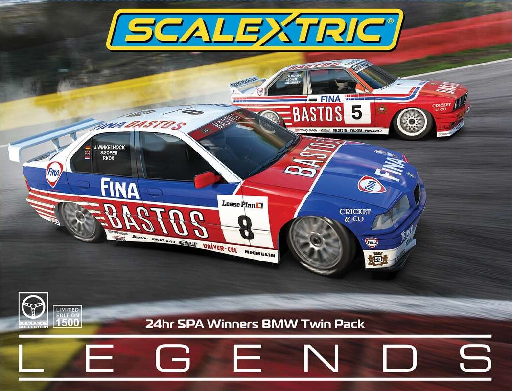 Scalextric C4587a - 24h Spa Winners Bmw Twin Pack - Legends