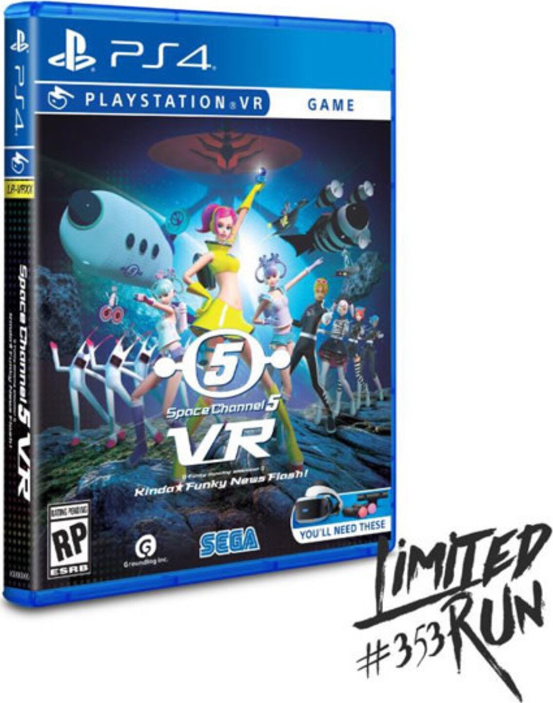 Space Channel 5 Vr Kinda Funky News Flash! (limited Run #353) (import) - PS4