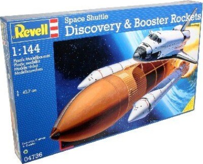 Billede af Revell - Space Shuttle Discovery Modelraket Byggesæt - 04736 hos Gucca.dk