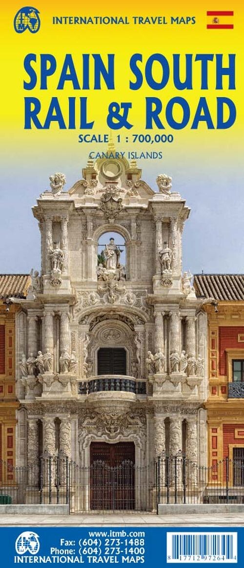 Spain South Rail & Road - English book