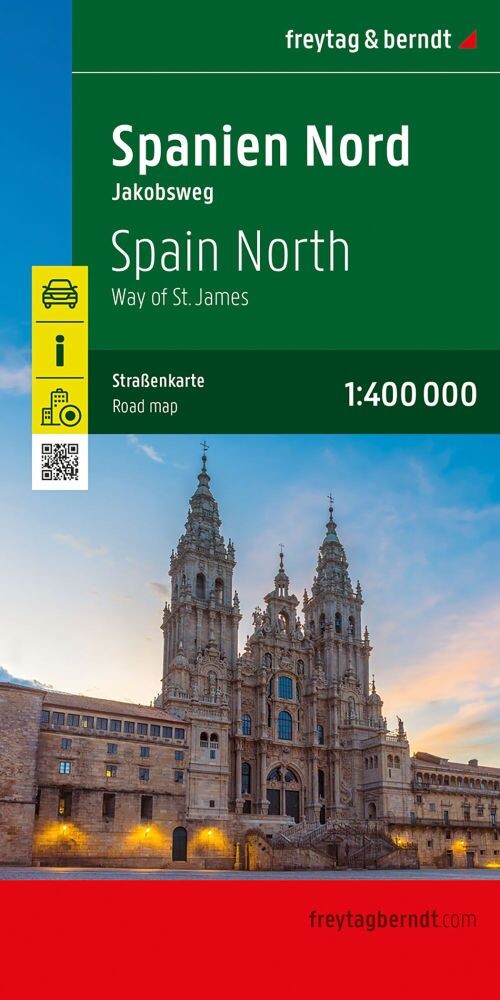 Spanien Nord: Camino De Santiago - Jakobsweg - Spain North: Way Of St. James - English book