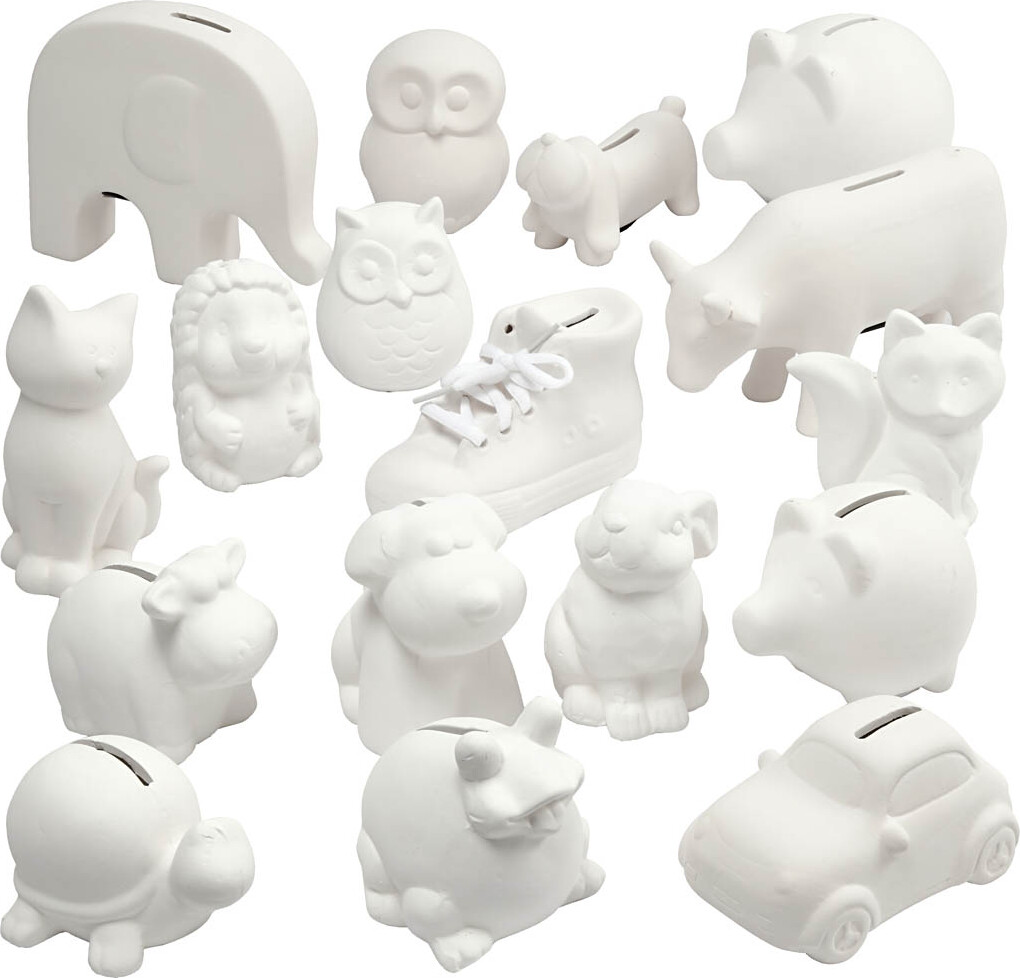 Mal Selv Sparegrise - Hvid - 106 Stk