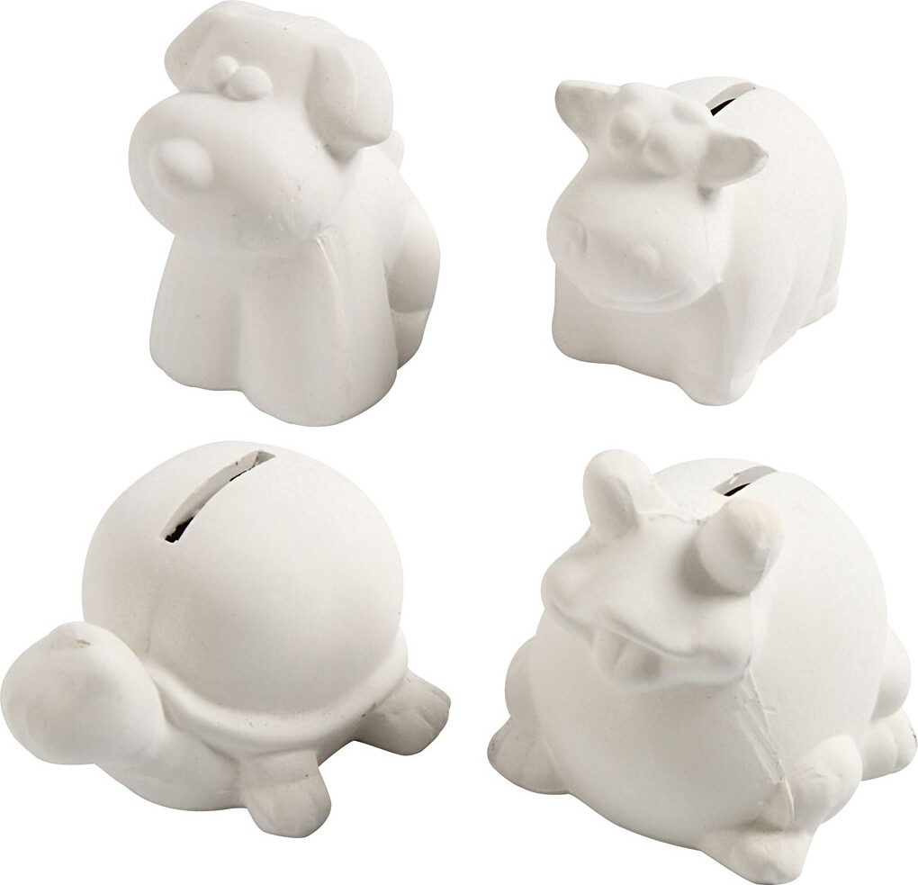 Mal Selv Sparegrise - Hvid - 4 Stk