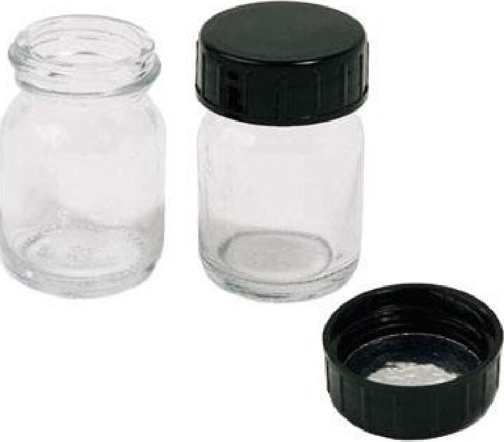 Sparmax - Glas Beholder Til Airbrush Dh-125 - 5 Stk - 28 30