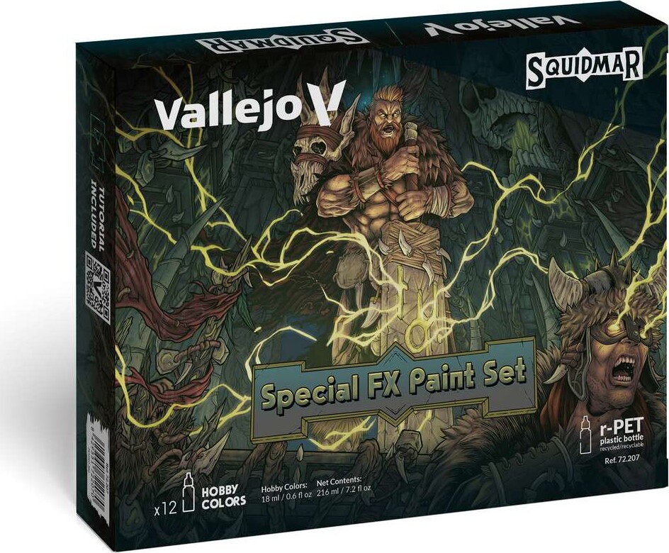 Vallejo - Squidmar - Special Fx Paint Set 12x18 Ml - 72207