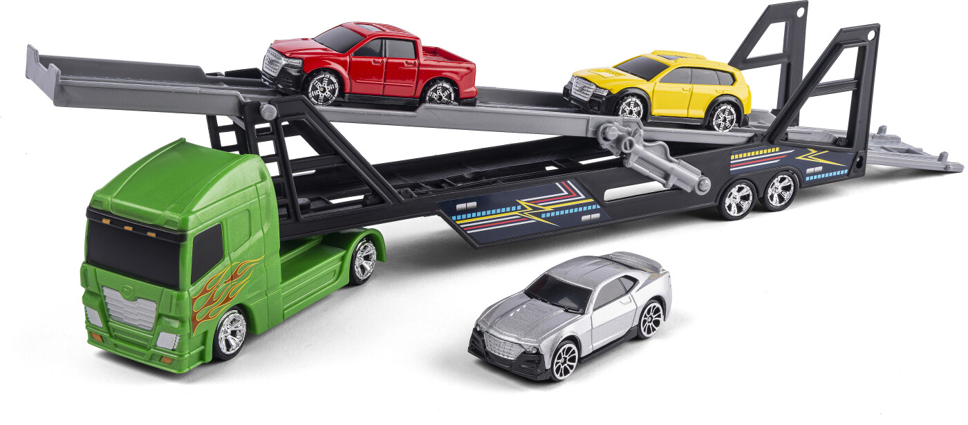 Speed Car Autotransporter med 3 biler (40776)