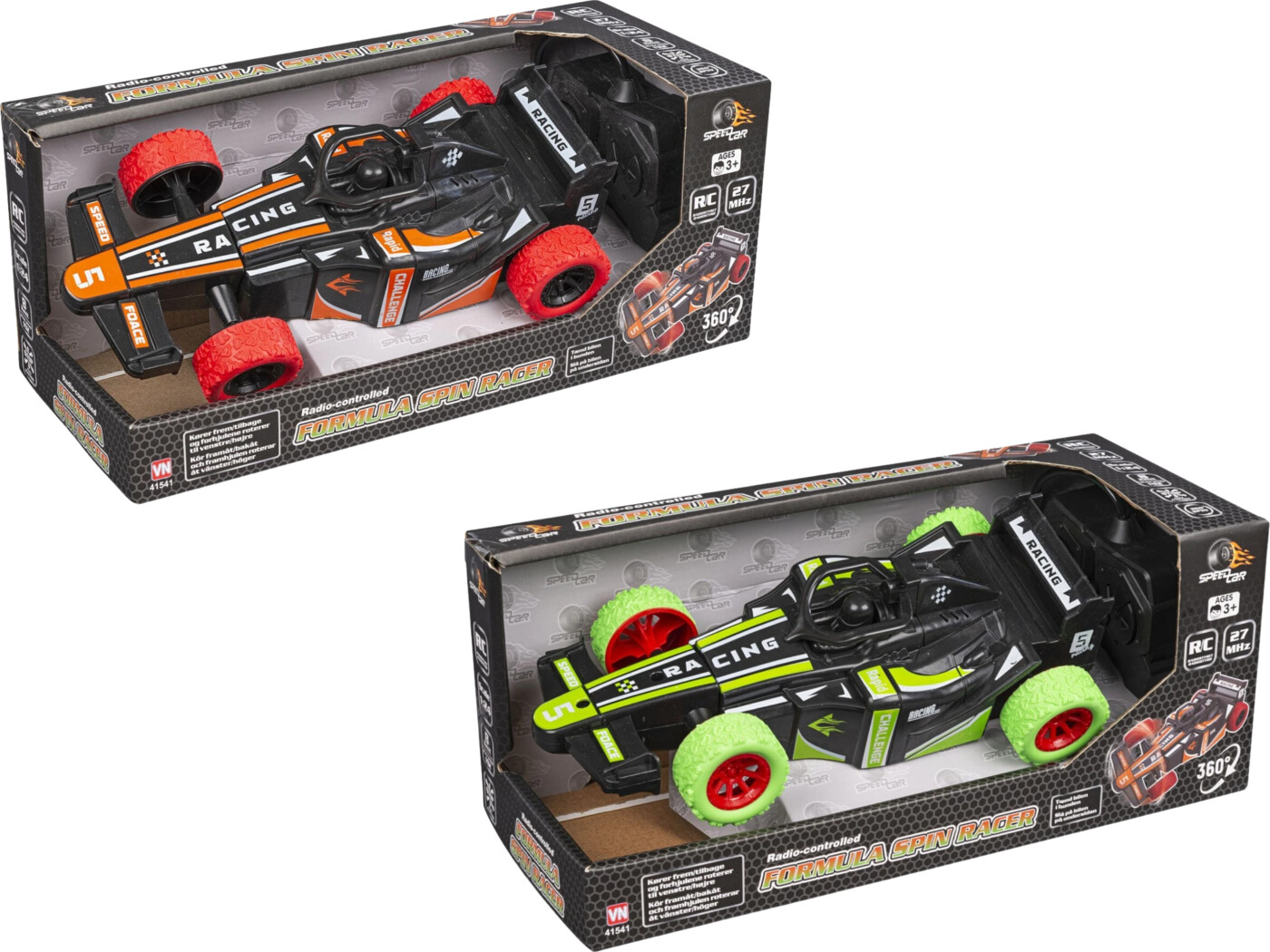 Speed Car - R/c Formula Spin Racer, 1:24 (41541)