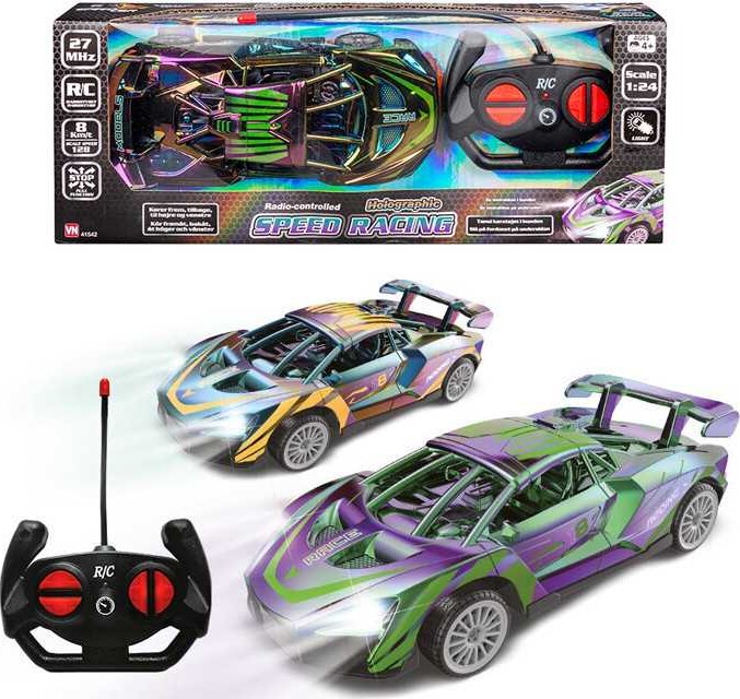 Speed Car - R/c Speed Shining Racer (41542) - Assorteret