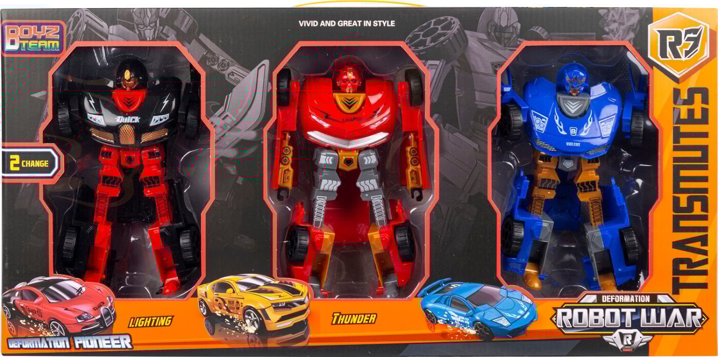 Speed Car - Transrobot - 3 Store Biler