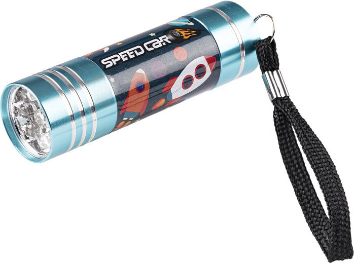 Speedcar - Alu Lommelygte 9led - Assorteret