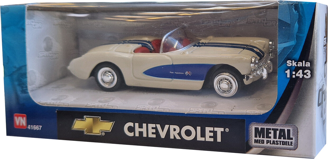 Speedcar Bil 1:43 I Metal - Chevrolet Oldschole