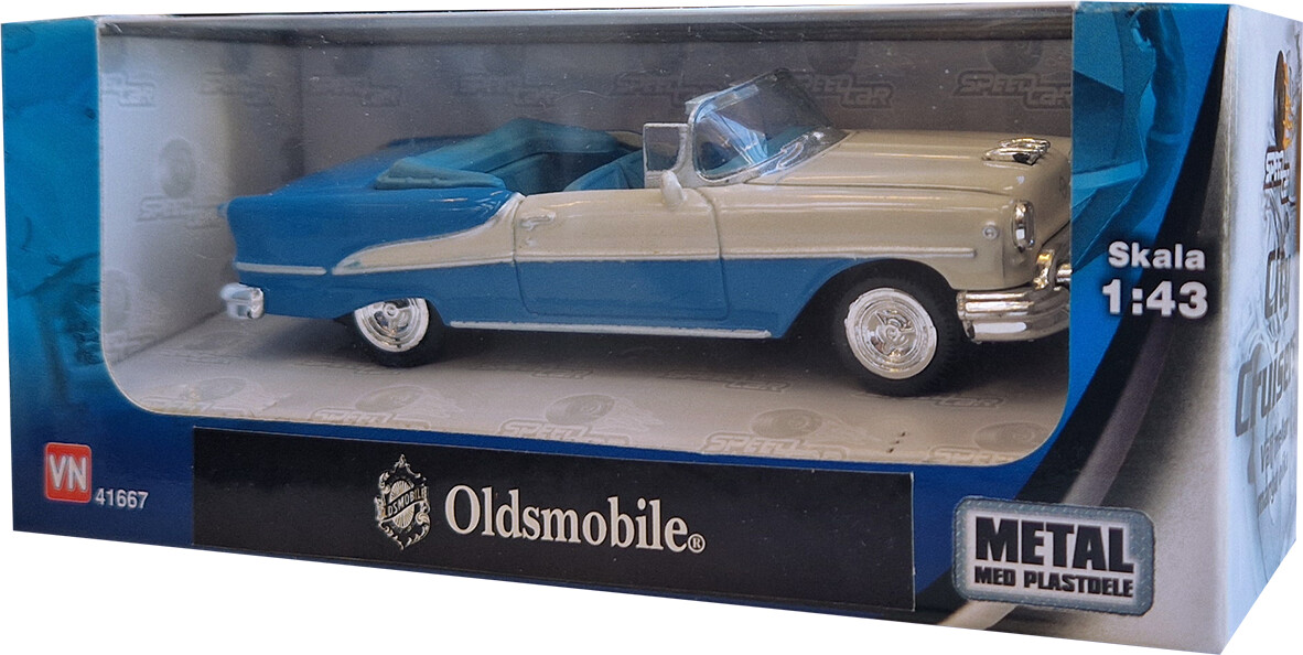 Speedcar Bil 1:43 I Metal - Oldsmobile