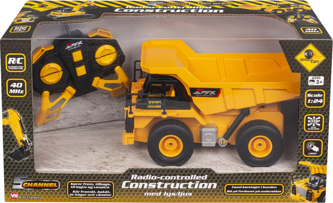 Speedcar - Fjernstyret R / C Dumptruck 1:24