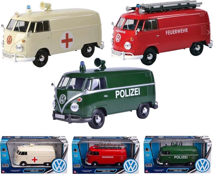 Speedcar - Volkswagen Udrykningskøretøj I 1:24 - Assorteret